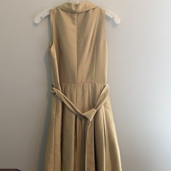 Petite Pleated Midi Dress - Picture 4 of 4